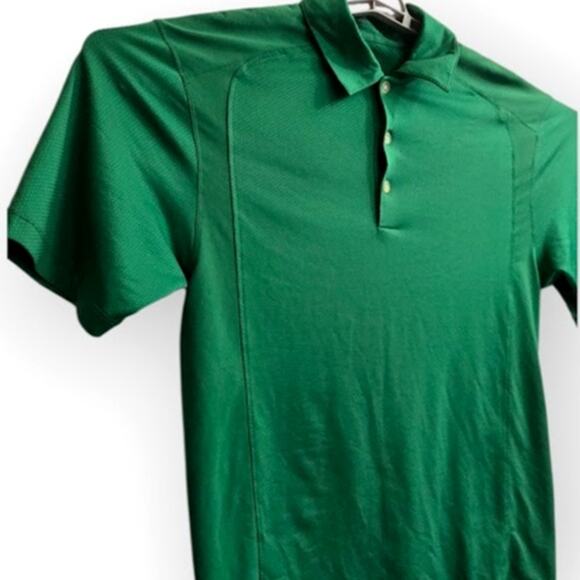 Nike Golf Green Dri-Fit Polo Shirt Men's Size L Performance Top - Picture 2 of 7